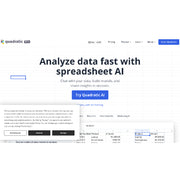 Quadratic – AI-Powered Spreadsheet Tool for Finance & Data Analysis